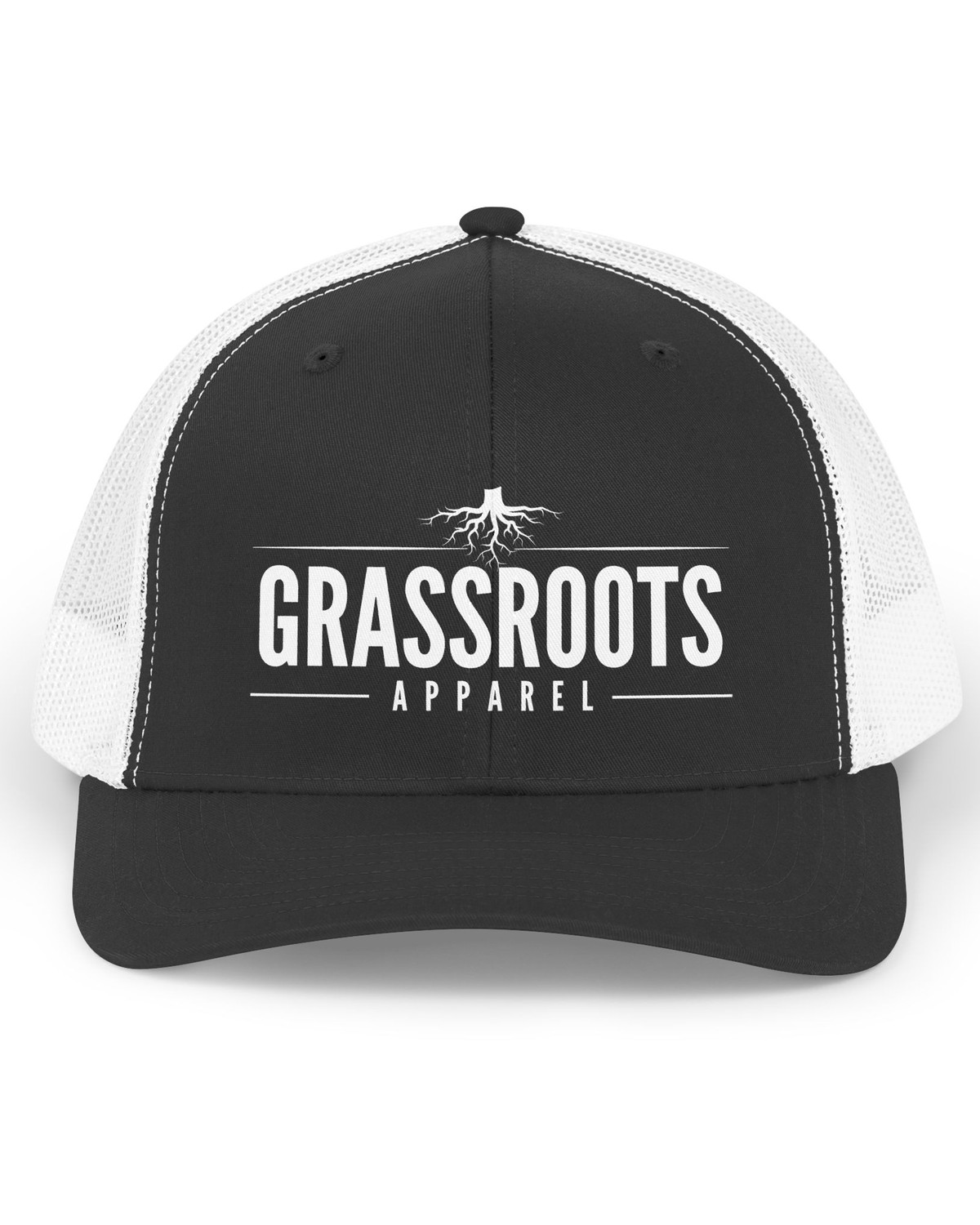 Grassroots Apparel branded trucker hat